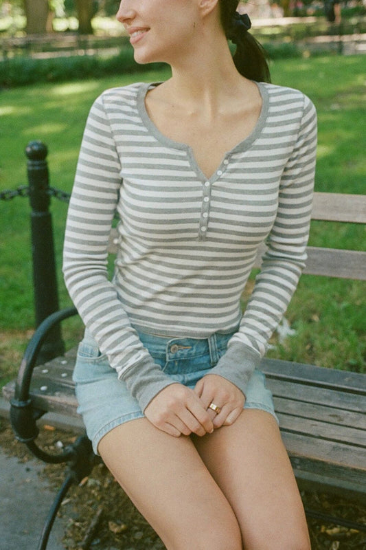 Brandy Melville Zelly Striped Top