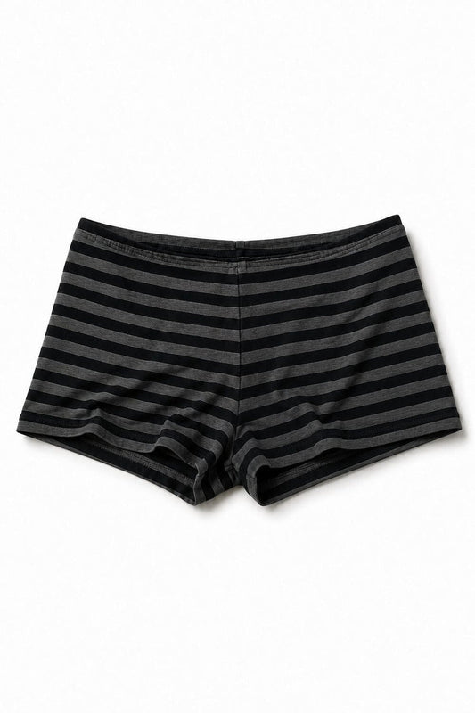 Brandy Melville Striped Boxer Underwear