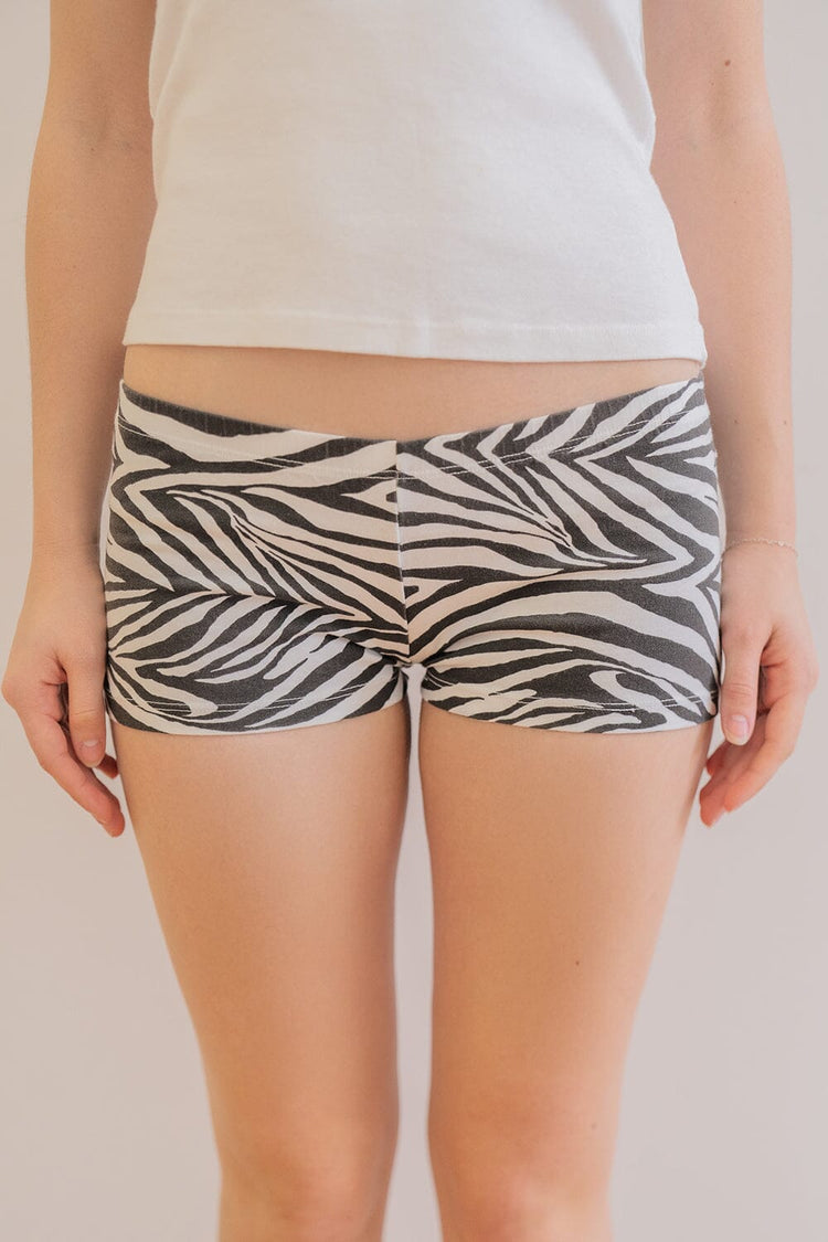 Brandy Melville Zebra Boxer Underwear