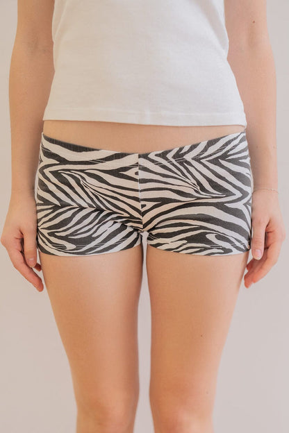 Brandy Melville Zebra Boxer Underwear