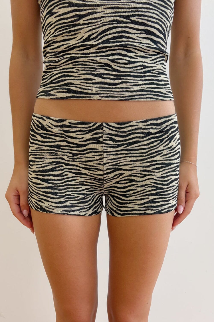 Brandy Melville Zebra Boy Shorts