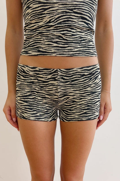 Brandy Melville Zebra Boy Shorts