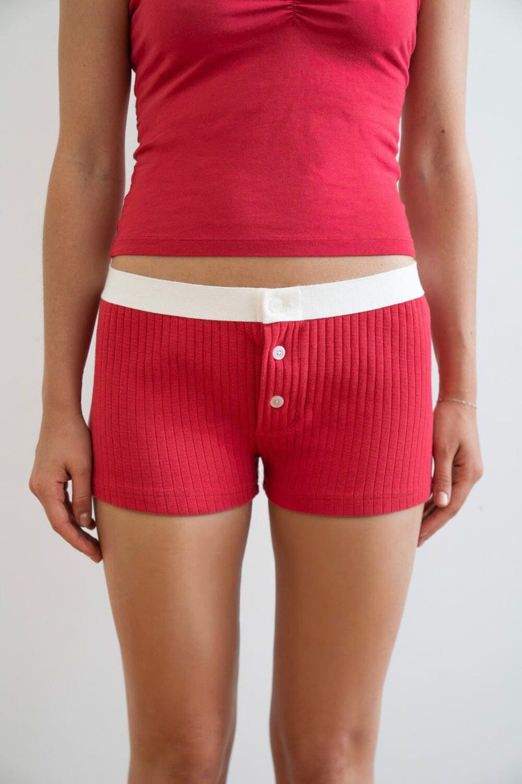 Brandy Melville Boy Short Thick Ribbed Underwear