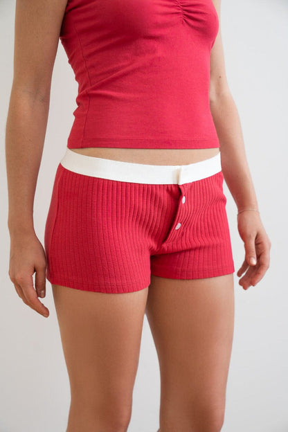 Brandy Melville Boy Short Thick Ribbed Underwear