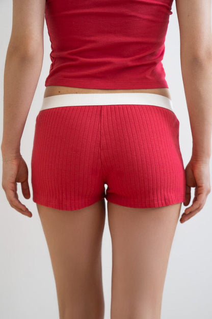 Brandy Melville Boy Short Thick Ribbed Underwear