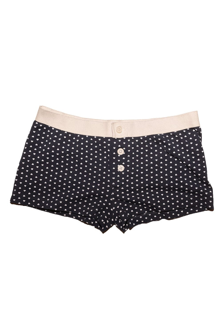 Brandy Melville Boy Short Heart Underwear