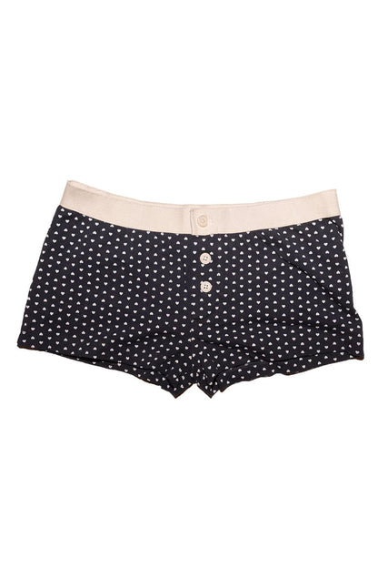 Brandy Melville Boy Short Heart Underwear