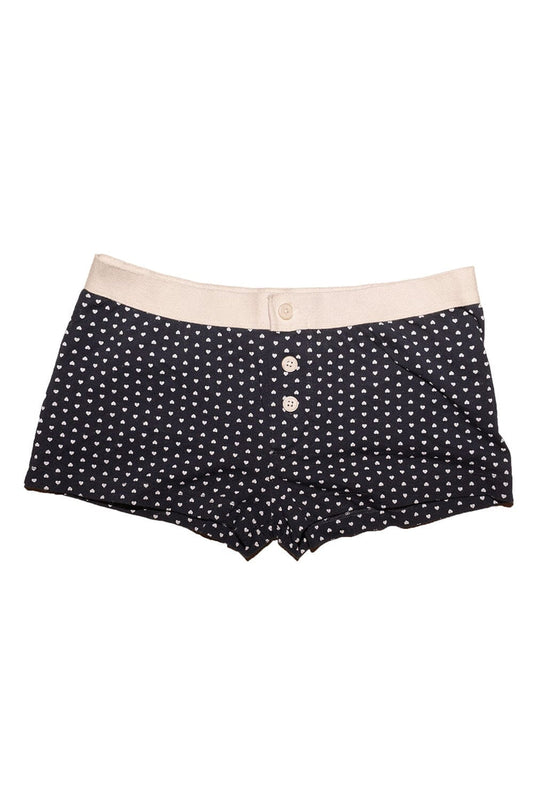 Brandy Melville Boy Short Heart Underwear